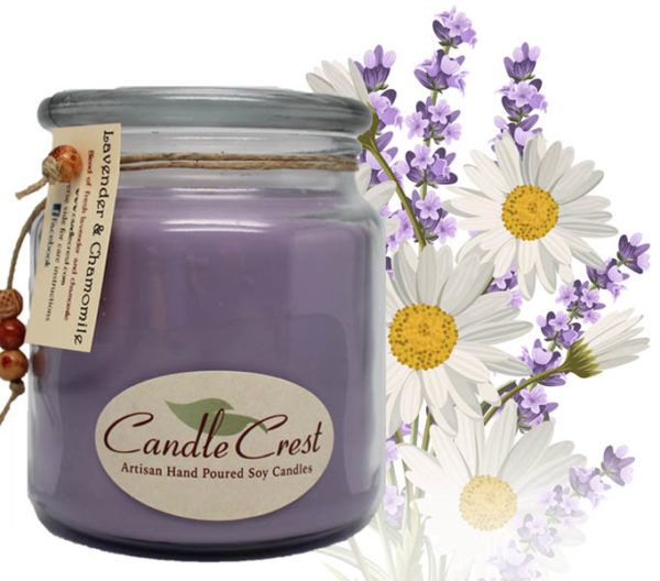 Lavender and Chamomile Candles