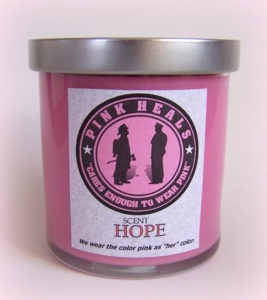 Pink Heals Wholesale Soy Candles from Candle Crest Soy Candles