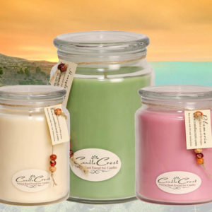Soy Candles - Over 100 scented soy candle fragrances to choose from. Candle Crest Soy Candles