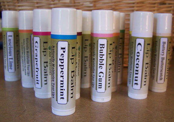 Natural Vegan Friendly Lip Balm. Several Fragrances to Choose From!