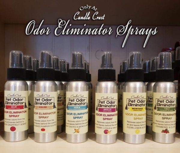 Odor Eliminator Room Sprays by Candle Crest Soy Candles Inc
