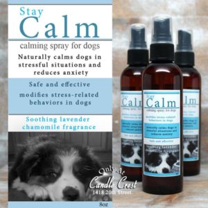 Calming Dog Spray - Helps with thunderstorms, fireworks and more.