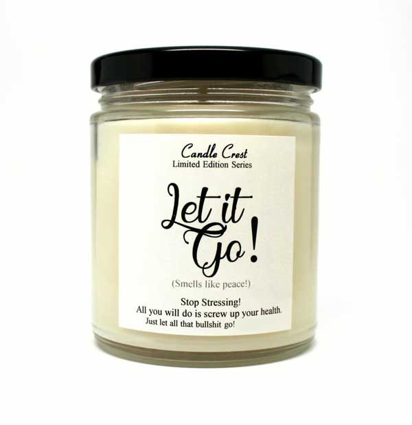 Bye Bye Stress - Let it Go with this relaxing fragrance.