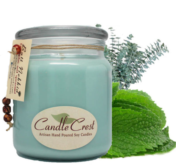 Butt Nekkid Candles - Eucalyptus & Spearmint Candles by Candle Crest