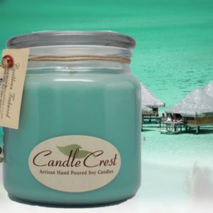 Caribbean Teakwood Scented Soy Candles by Candle Crest Soy Candles Inc