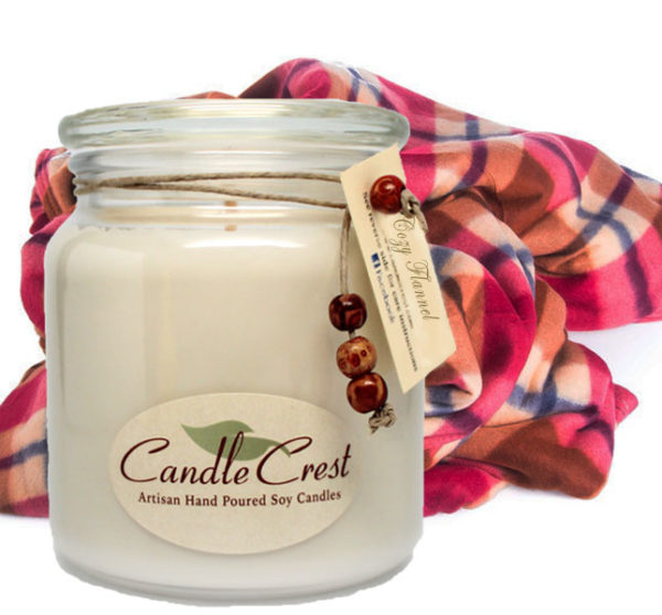 Flannel Scented Soy Candles by Candle Crest Soy Candles Inc
