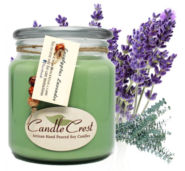 Eucalyptus Lavender Soy Candles by Candle Crset