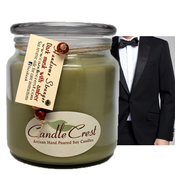 Handsome Stranger Soy Candles - Popular Candles by Candle Crest Soy Candles Inc
