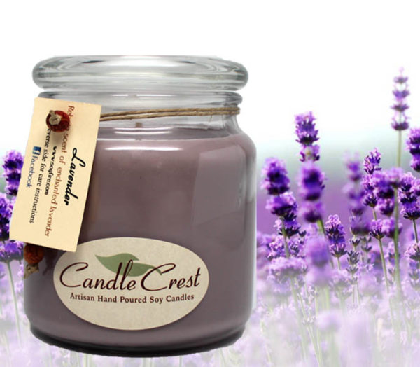 Lavender Candles - Soy Candles by Candle Crest