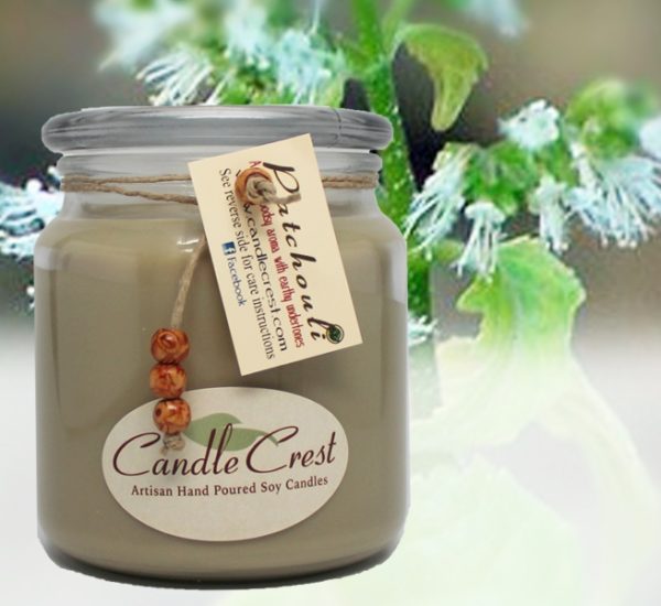 Patchouli Scented Candles by Candle Crest Soy Candles Inc