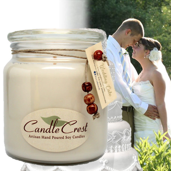 Wedding Cake Scented Candles by Candle Crest