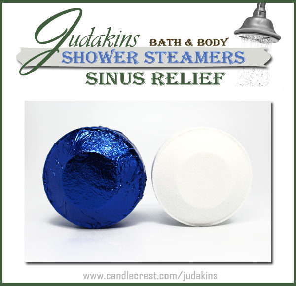 Sinus & Allergy Relief Shower Steamers by Judakins Bath & Body