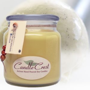 Creamy Vanilla - Vanilla Bean Soy Candles by Candle Crest