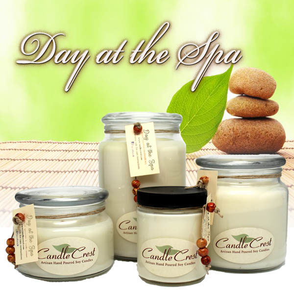 Day at the Spa Soy Candles by Candle Crest