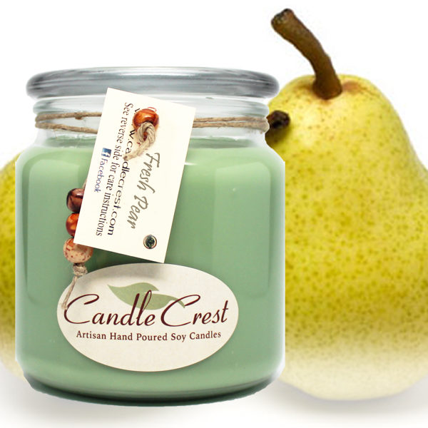 Pear Scented Candles by Candle Crest Soy Candles