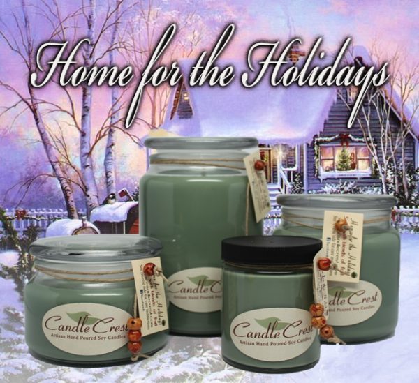Home for the Holidays Soy Candles by Candle Crest Soy Candles Inc