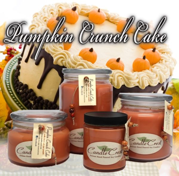 Pumpkin Crunch Cake Soy Candles by Candle Crest