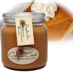 Pumpkin Pie Scented Candles by Candle Crest Soy Candles Inc