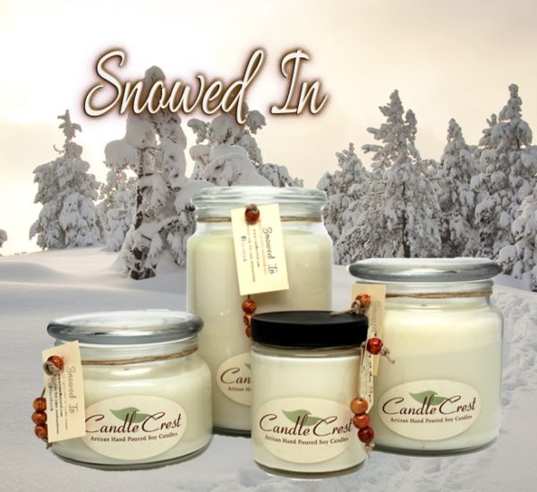 Snowed In Scented Soy Candles by Candle Crest