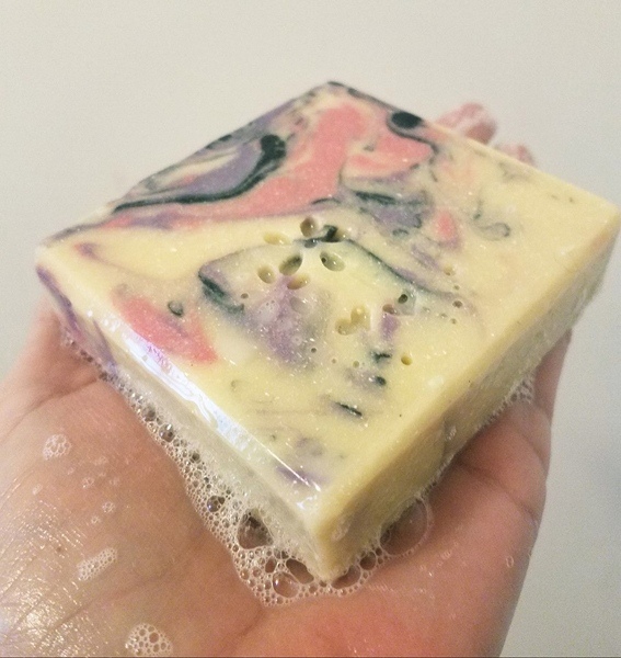 Black Raspberry Vanilla Handmade Soap - Vegan Soap