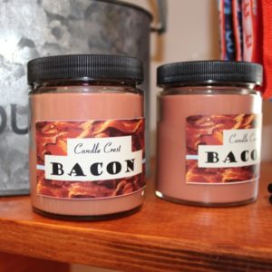 Bacon Scented Candles by Candle Crest