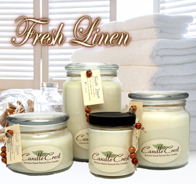 Fresh Linen Soy Candles