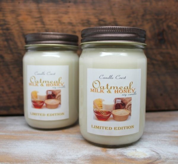 Oatmeal Milk & Honey Candles - Limited Edition Candles by Candle Crest