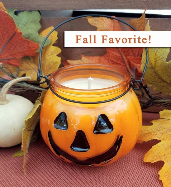 Fall Pumpkin Jar Candles - Scented Fall Candles by Candle Crest
