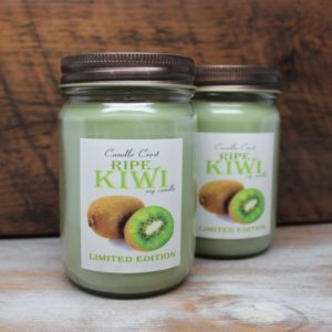 Ripe Kiwi Scented Soy Candles by Candle Crest Soy Candles Inc