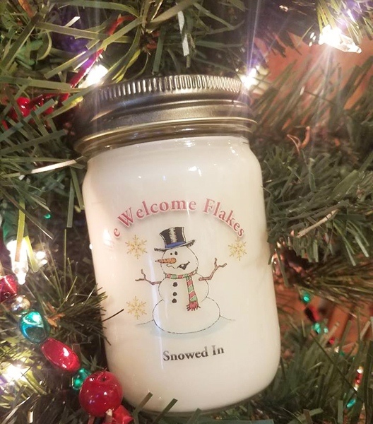 We Welcome Flakes - Scented Candle - by Candle Crest