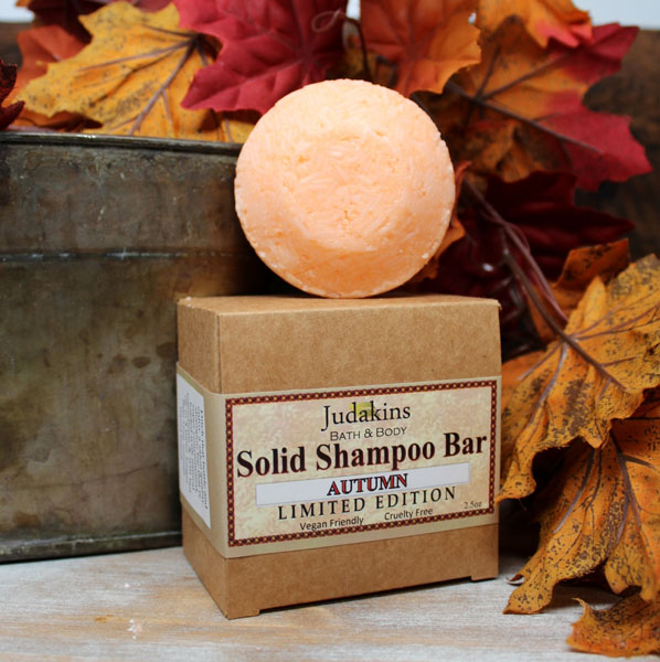 Fall Scented Solid Shampoo and Condition Bars by Judakins Bath & Body