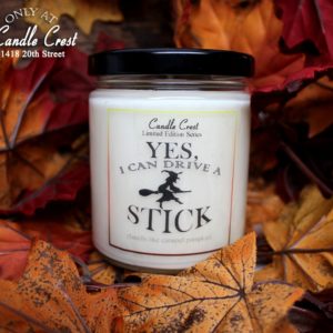 Halloween Witch Fall Candles by Candle Crest