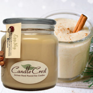 Eggnog Scented Soy Candles by Candle Crest