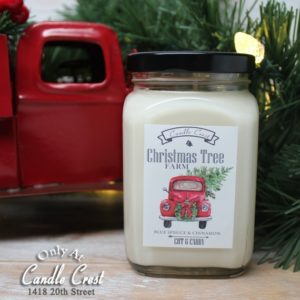Vintage Red Truck Holiday Candle by Candle Crest