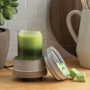2 in 1 Candle and Tart Warmer from Candle Crest Soy Candles