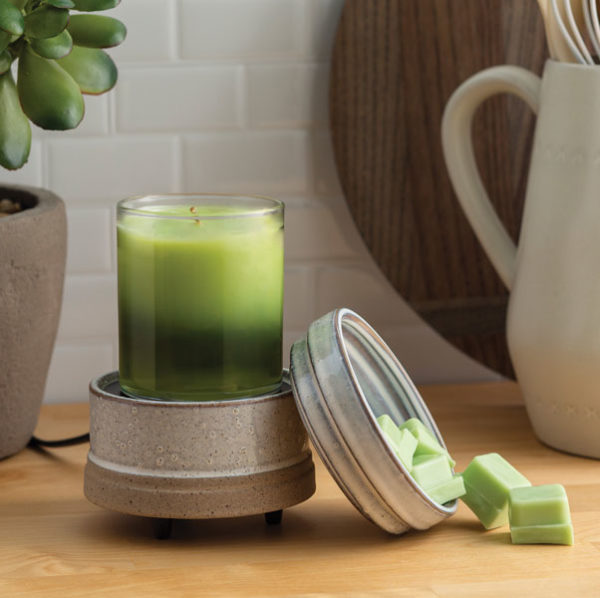 2 in 1 Candle and Tart Warmer from Candle Crest Soy Candles