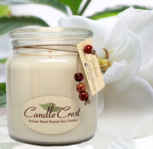 Gardenia Soy Candles by Candle Crest Soy Candles