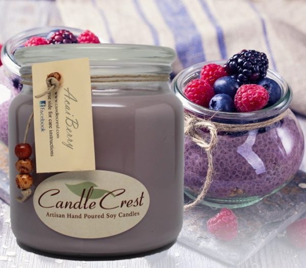 Acai Berry Soy Candles by Candle Crest Soy Candles