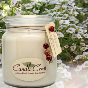 Alyssum Scented Candles by Candle Crest Soy Candles Inc