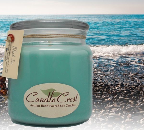 Black Sea Scented Soy Candles by Candle Crest Soy Candles Inc