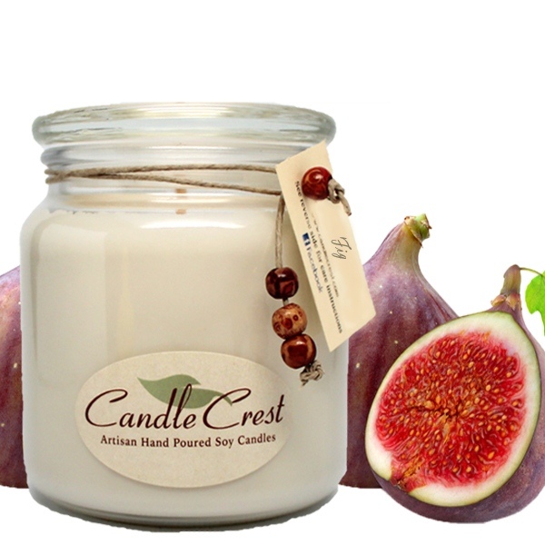 Fig Scented Soy Candles by Candle Crest Soy Candles Inc
