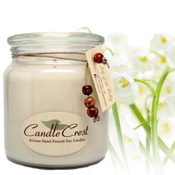Lily of the Valley Scented Soy Candles by Candle Crest Soy Candles Inc