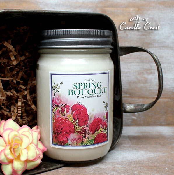 Spring Bouquet Candles by Candle Crest Soy Candles