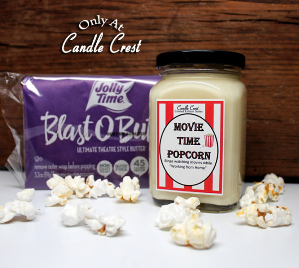 Butter Popcorn Candles by Candle Crest Soy Candles Inc Candle Crest Soy Candles Inc