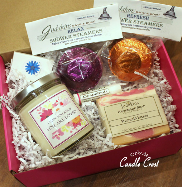 Pick Me Up Gift Box by Candle Crest Soy Candles Inc