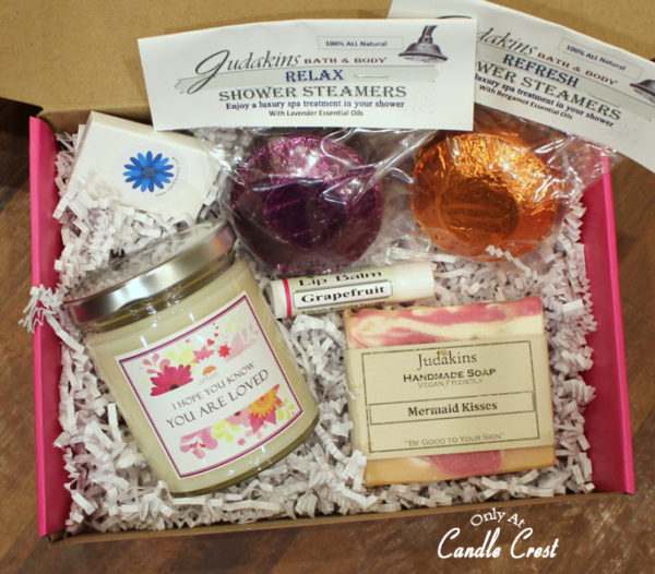 Pick Me Up Gift Box by Candle Crest Soy Candles Inc