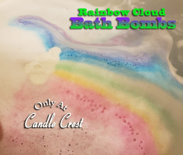 Rainbow Cloud Bath Bombs by Judakins Bath & Body