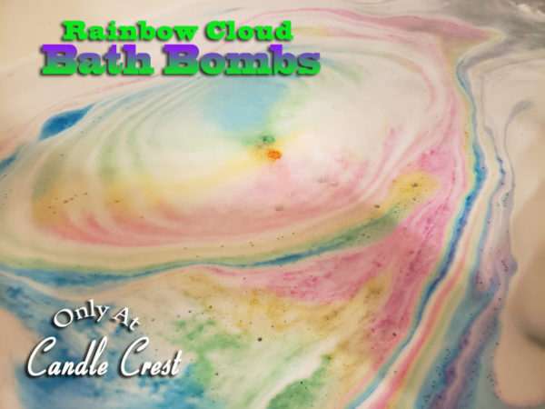Rainbow Cloud Bath Bombs by Judakins Bath & Body
