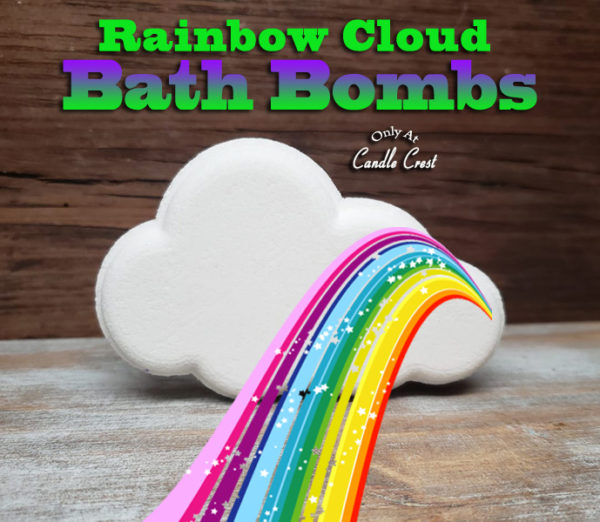 Rainbow Cloud Bath Bomb by Judakins Bath & Body
