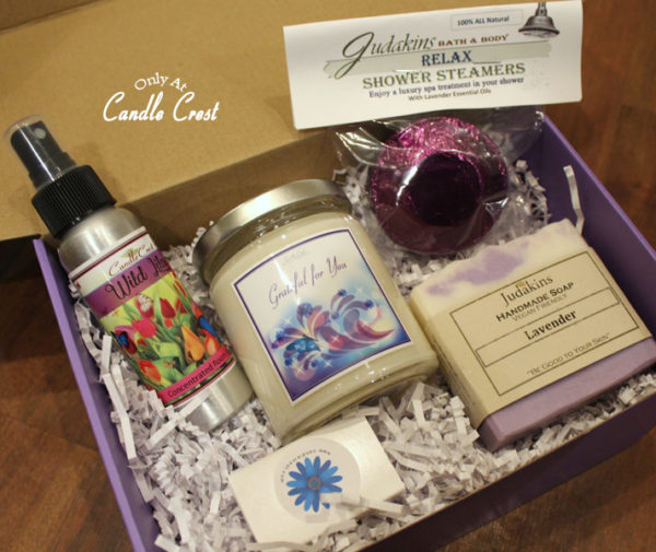 Thank You Gift Box by Candle Crest Soy Candles Inc